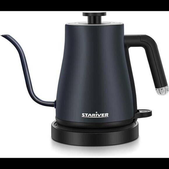Electric Kettle Gooseneck Kettle, 1.2L Water Kettle, BPA-Free, Pour Over Tea Pot - Picture 1 of 7